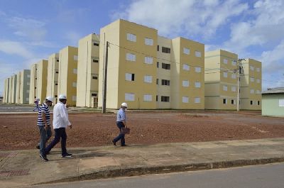 notícia: Seinf, Justiça Federal e Caixa fazem visita técnica ao Habitacional Miracema