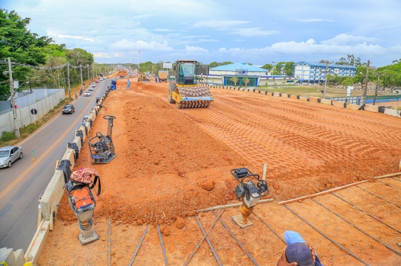 notícia: Viaduto da Integração: Governo do Amapá inicia nova frente de obras e altera fluxo de trânsito