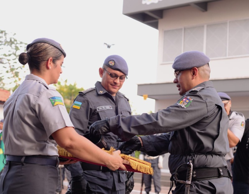 notícia: Estado Forte, Povo Seguro: 1° Batalhão da Polícia Militar tem novo comandante