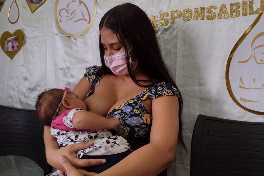 notícia: Leite materno é aliado na prevenção e combate às síndromes respiratórias em bebês