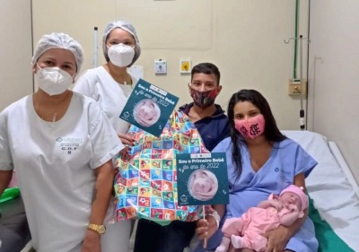 notícia: Bem-vinda, Diana! Primeiro bebê amapaense de 2022 é uma menina!