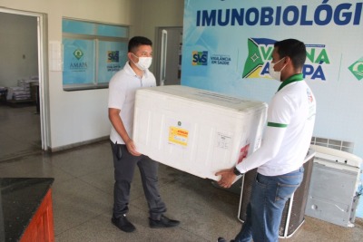 notícia: Covid-19: Governo do Amapá inicia distribuição de vacinas para crianças de 6 meses a menores de 3 anos