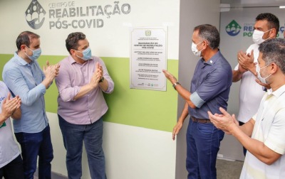 notícia: Governo inaugura Centro de Reabilitação Pós-Covid para pacientes com sequelas da doença