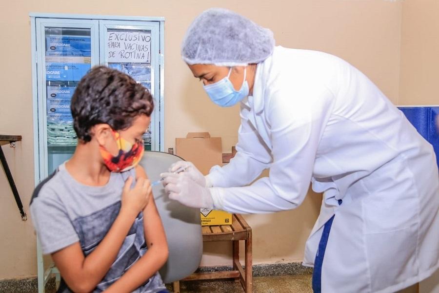 notícia: Governo do Estado reforça importância de vacinas para prevenção de doenças respiratórias graves em crianças