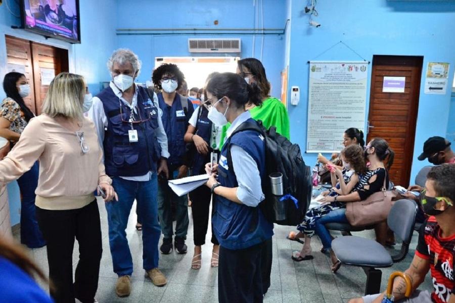 notícia: Governo do Estado e Ministério da Saúde fazem diagnóstico e investigação do surto de síndromes gripais no Amapá