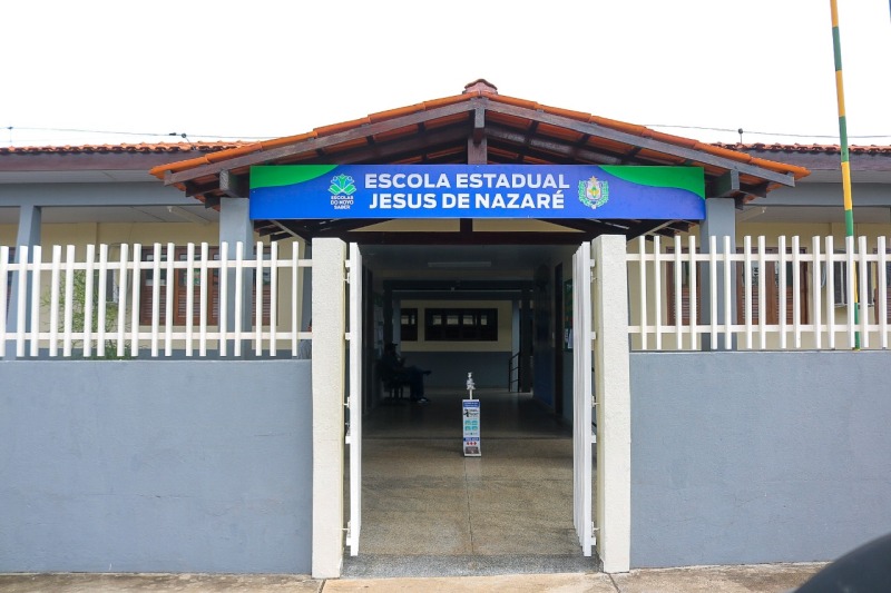 notícia: Novo Saber: Governo do Amapá entrega espaços revitalizados da escola Jesus de Nazaré