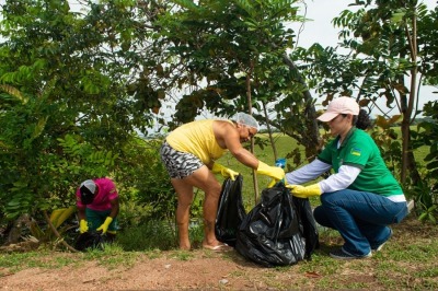 notícia: Junho Verde: Governo do Amapá promove mutirão de limpeza da APA do Rio Curiaú