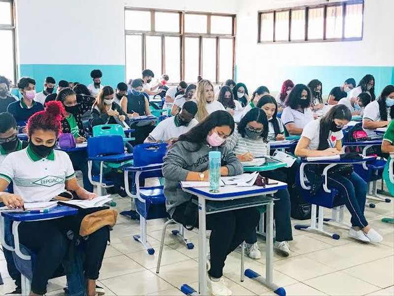 notícia: Central do Enem: Governo do Amapá inicia aplicação de simulados para estudantes da rede estadual