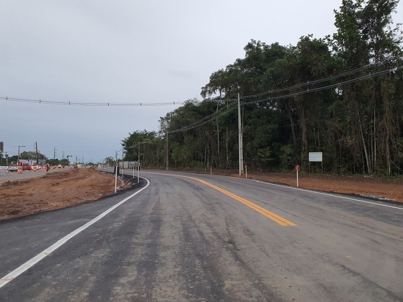 notícia: Viaduto da Integração: novo trajeto garante maior fluidez na rodovia Duca Serra