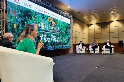 notícia: Governo do Estado apresenta o programa Amapá Cacau em evento internacional no Pará