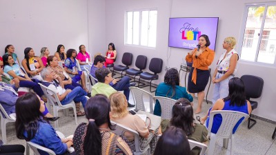 notícia: Março de Lutas: servidores da rede de acolhimento da mulher recebem treinamento para aperfeiçoar serviços