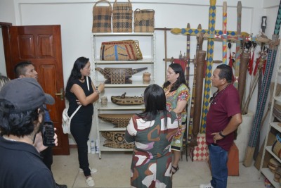 notícia: Museu Kuahí: Governo do Amapá dialoga com indígenas para retomar serviços do espaço em Oiapoque