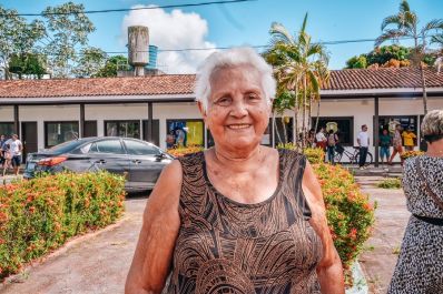 notícia: 'Estava com saudades de ver de novo as famílias reunidas e todo o movimento', diz aposentada sobre retorno da Expofeira no Amapá