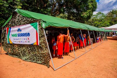 notícia: 'Mais Sorrisos' do Governo do Amapá e Doutores da Amazônia realizam mais de 40 mil atendimentos à indígenas Wajãpi