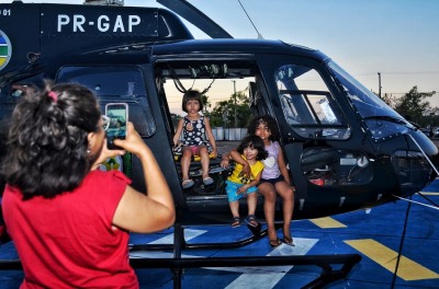 notícia: Na 52ª Expofeira do Amapá, público pode conhecer mais sobre o trabalho do Grupamento Tático Aéreo 