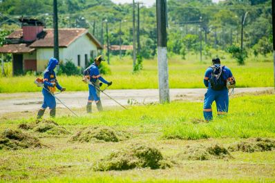 notícia: 52ª Expofeira do Amapá: frente de trabalho do Governo do Estado atua na recuperação do Parque de Exposições da Fazendinha