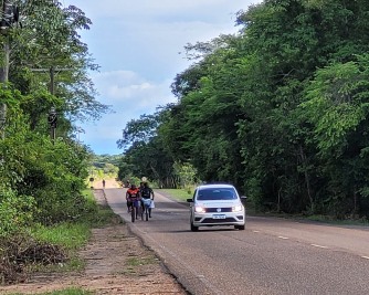 notícia: Governo do Amapá executa ações estratégicas para ampliar segurança no trânsito da comunidade do Curiaú