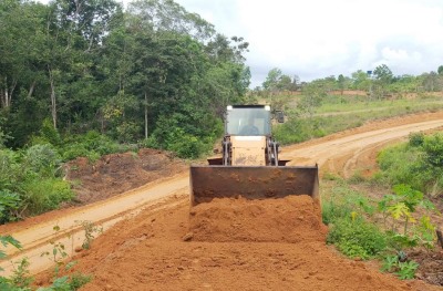 notícia: Governo do Amapá intensifica serviços de manutenção e conservação de ramais