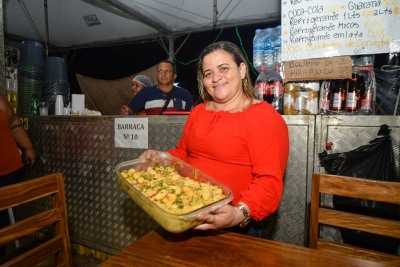 notícia: ‘Aumenta em 100% a minha renda’, comemora empreendedora de Cutias no 20º Festival do Pirarucu 