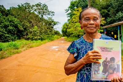 notícia: Governo do Amapá apresenta projetos de infraestrutura do Quilombo do Rosa para moradores da comunidade