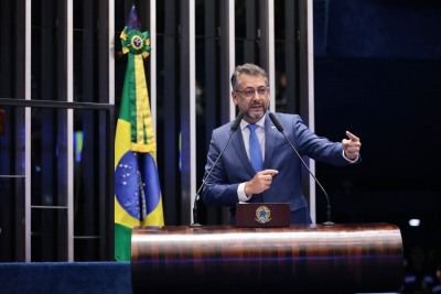 notícia: No Senado, governador Clécio Luís defende representação justa dos estados no Conselho Federativo previsto na Reforma Tributária