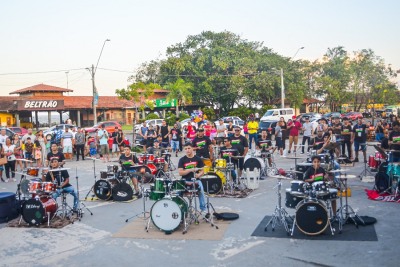 notícia: Do Marabaixo ao rock, bateristas se unem em apresentação coletiva no 8° Encontro de Bateras