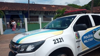 notícia: Governo do Amapá intensifica policiamento nas escolas do estado com Operação 'Escola Segura'