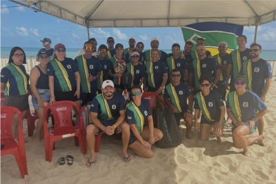 notícia: Com incentivo do Governo do Estado, Seleção do Amapaense de Beach Tennis disputa competição nacional no Ceará