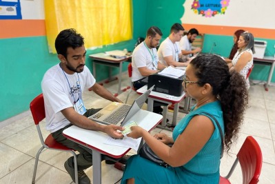 notícia: Governo do Amapá garante mais de 160 atendimentos do Detran em Pedra Branca do Amapari