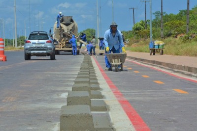 notícia: Governo inicia novas etapas na obras da Rodovia Norte-Sul e do Viaduto da Duca Serra