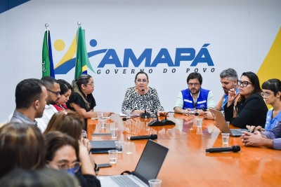 notícia: Surto de síndromes respiratórias: 3ª reunião do Coesp alinha ações de controle de casos no Amapá