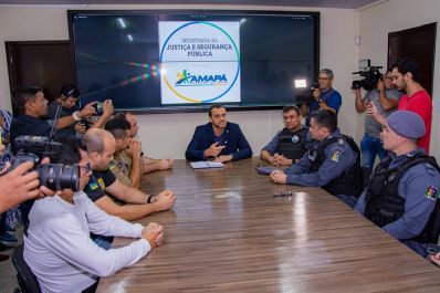 notícia: Governo do Amapá monta forte esquema de segurança para o Macapá Verão