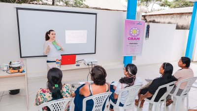 notícia: Secretaria de Mulheres intensifica serviços e capacitações de acolhidas em Mazagão e Oiapoque