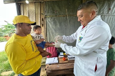 notícia: Governo do Amapá intensifica ações de controle e combate à malária em Calçoene e Oiapoque