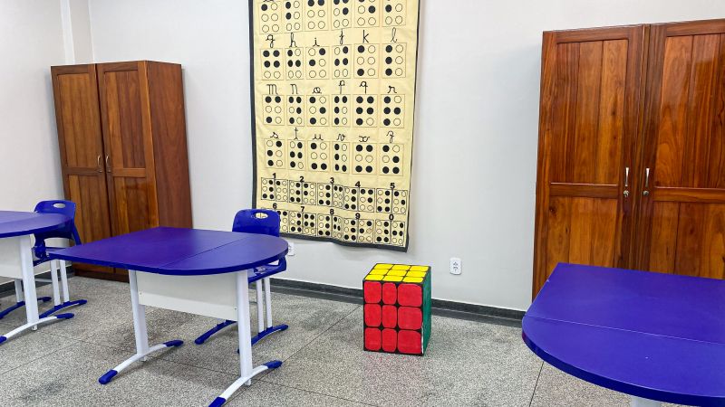 Salas de aula possuem recursos multifuncionais