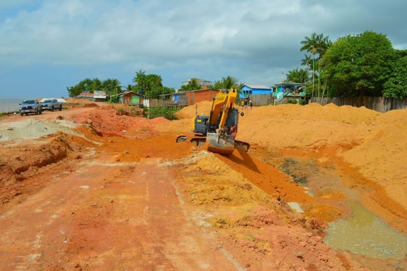 As obras avançam para a implantação do projeto como um todo