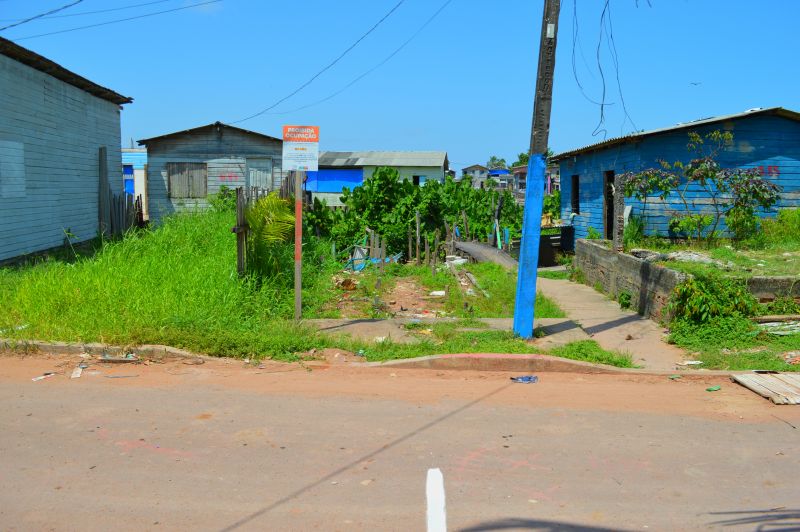 Áreas de construção do complexo foram demarcadas