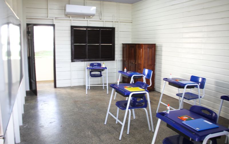 Escola Estadual Padaria recebeu climatização em todas as salas