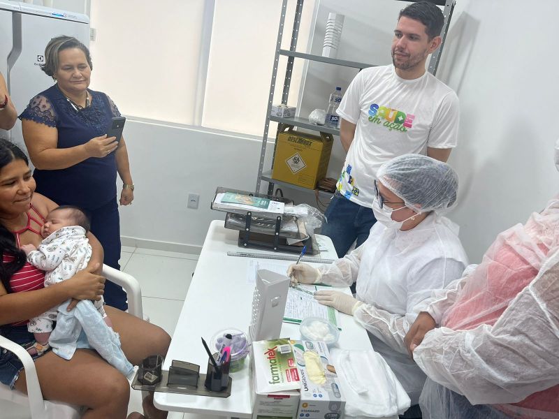 Em Pedra Branca, técnicos foram acompanhados durante os atendimentos