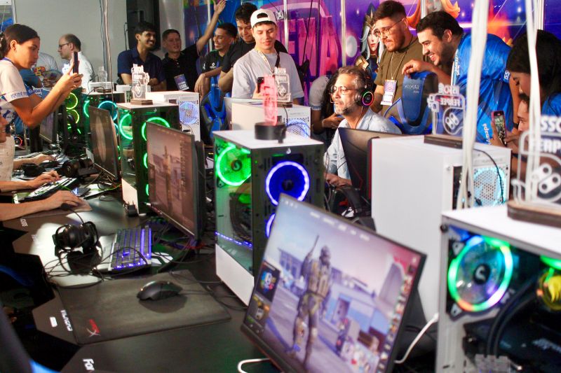 Expogame conta com consoles e computadores de ultima geração