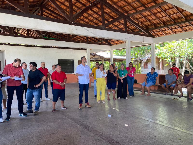 Governador Clécio Luís faz o anuncio de ações imediatas para garantir a educação na comunidade