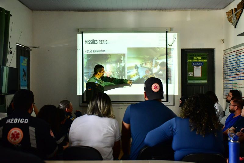 Treinamento também teve um módulo teórico 