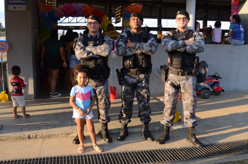 Polícia Militar garantido a segurança