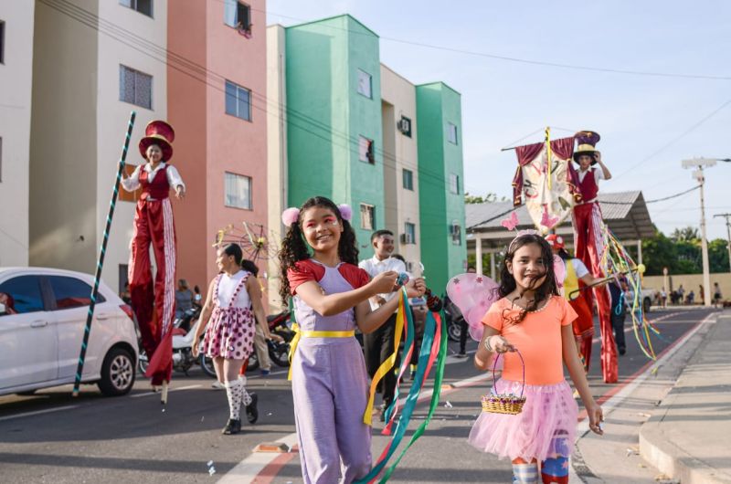 Ação também contou com apresentação artística