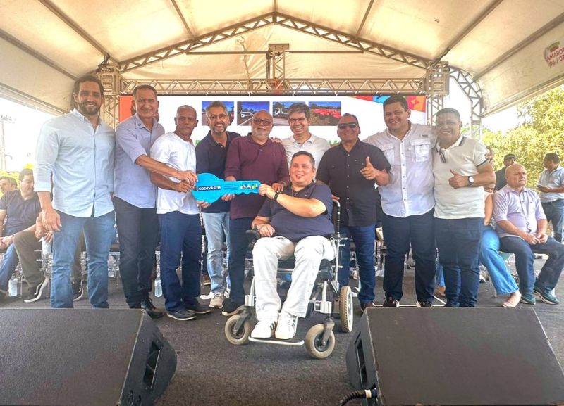 Prefeito em exercicio e eleito de Pedra Branca do Amapari, Marcelo Pantoja.