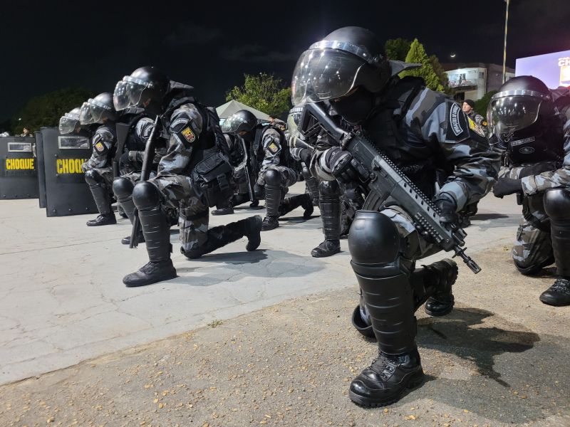 A solenidade ocorreu no Comando Geral da PM, em Macapá, com desfile, exibição de armamentos e equipamentos