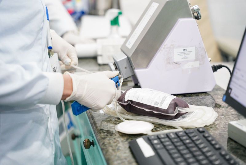 Uma bolsa de sangue pode salvar até 4 vidas