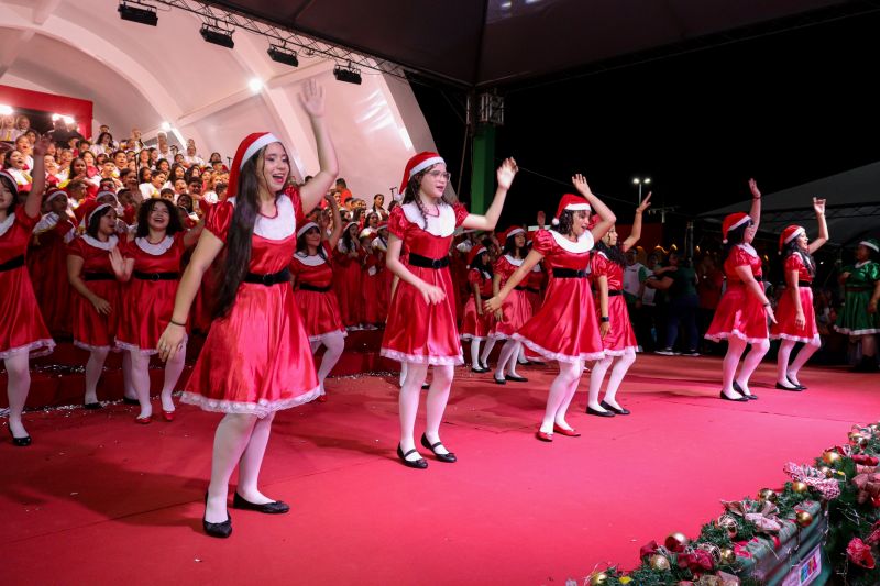 As músicas foram acompanhadas por apresentações