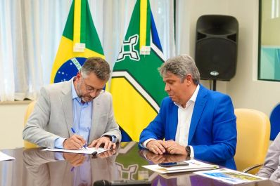 notícia: Governo do Amapá autoriza concessão de terreno para construção de reservatório de água na Zona Sul de Macapá