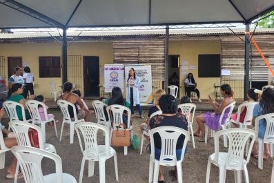 notícia: Governo do Amapá leva saúde e cidadania à Zona Oeste de Macapá com o ‘Cram em Ação'